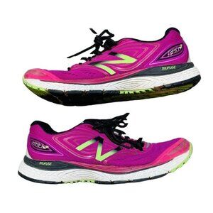 New Balance Women's Running Shoes Pink Green Size 10